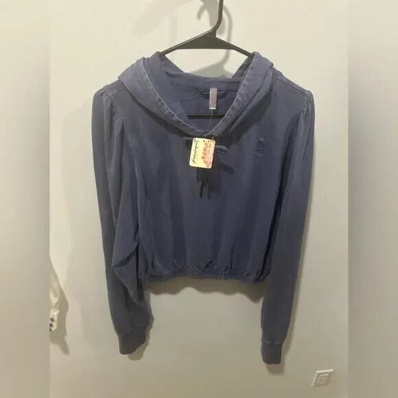 FP Movement by Free People Slate Blue Hoodie - Picture 3 of 5